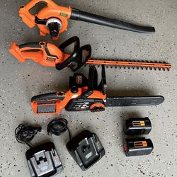 3 Black And Decker power tools