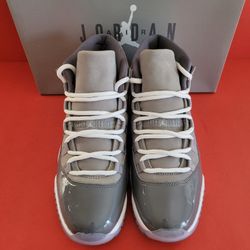Jordan 11 Cool Grey Size 10