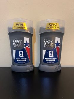 2pack Dove Men+Care Deodorant Stick 72H Protection Fresh Victory FIFA Edition 3 OZ