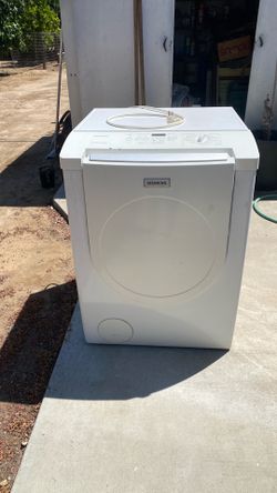 Siemens gas dryer.