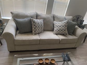 Sofa, Chair and Ottoman