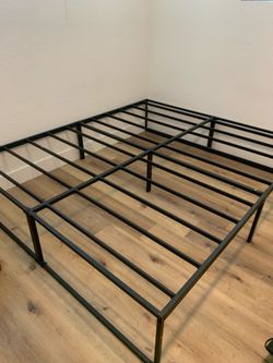 Cal King bed size frame