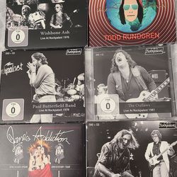Rock music cd and dvd collection!
