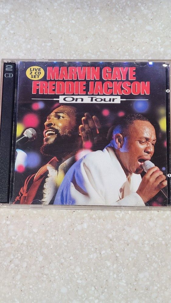 Marvin Gaye & Freddie Jackson Live 2CD Set