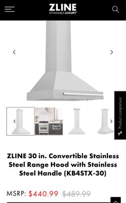ZLine 30” Range Hood