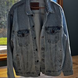 Vintage Levi Denim Jacket - Mens Large