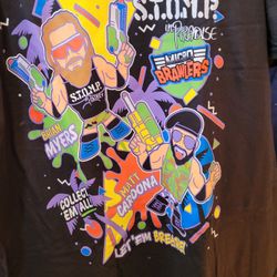 Limited edition stomp in  Paradise micro brawlers 👕