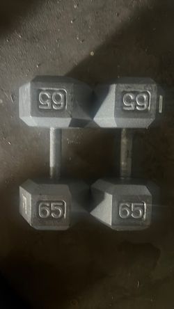 Dumbells 65lbs