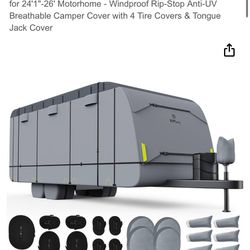 This is new open box RV cover kit You can reference it on Amazon QT2806H-A08 $80