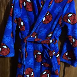 Boys Spiderman robe