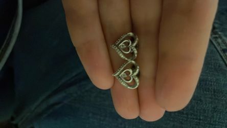 Sterling Silver Kay Jewelers 925 Diamond Heart