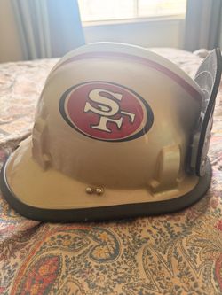 49ers fire helmet