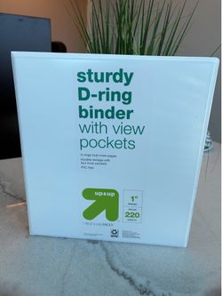 STURDY D-RING BINDER