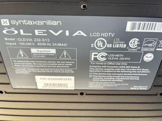 2 Olevia LCD TVs