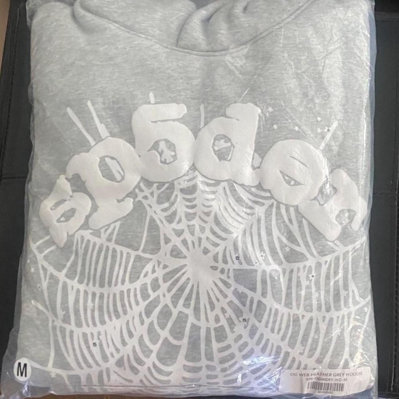 Grey Sp5der Hoodie