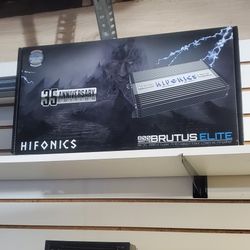 HIFONICS BRUTUS 800.4 CHANNEL AMPLIFIER 