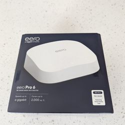 eero Pro 6 Tri-Band Mesh WiFi router