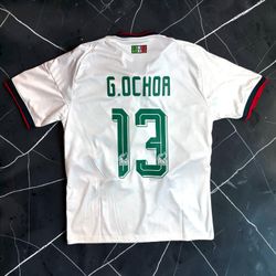 MEXICO WHITE BLACK & GREEN JERSEY all sizes