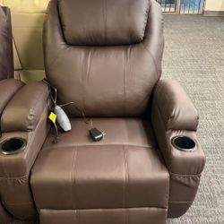 ❤️ Massage and heat recliner and lift chair 