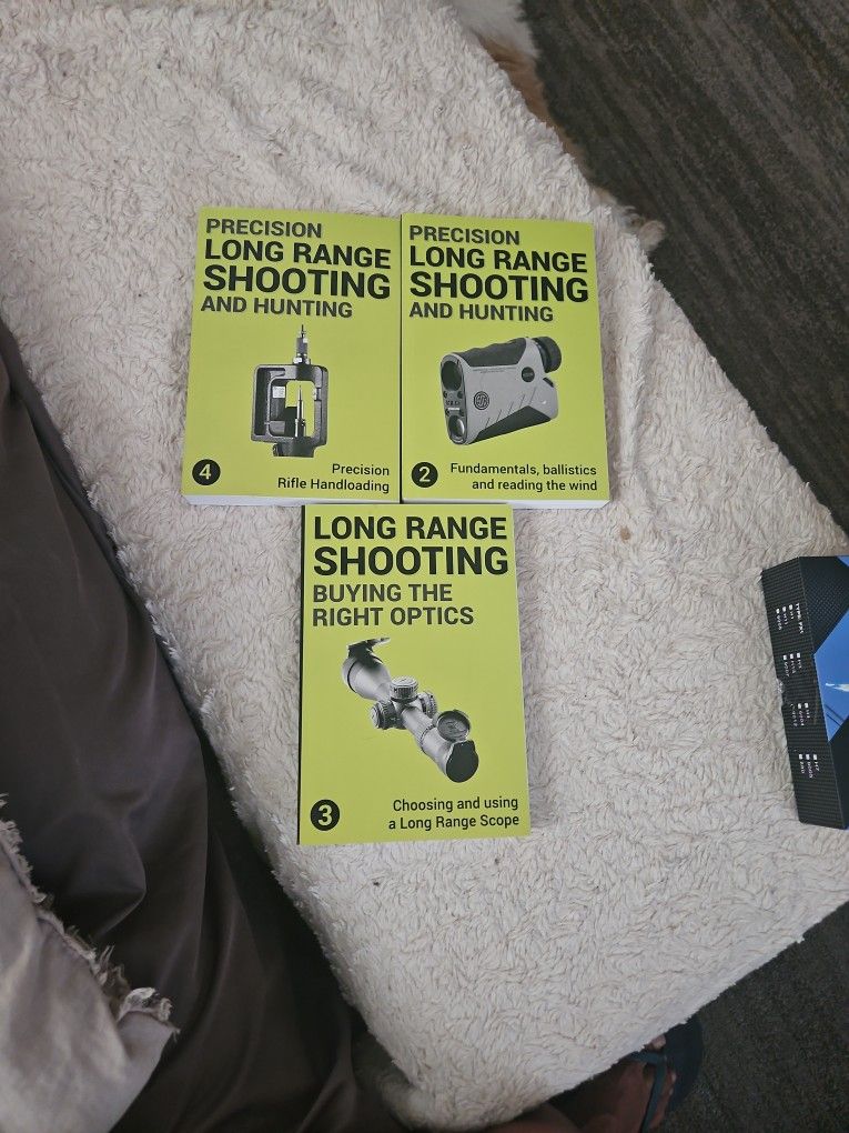 LONG RANGE SHOOTING BOOKS