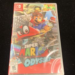 Super Mario Odyssey (Nintendo Switch) Includes Case and Cartridge