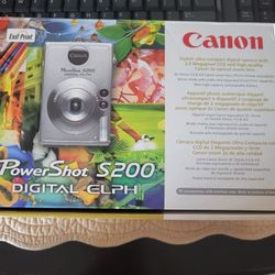 CANNON POWER SHOT S200
