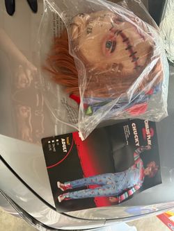 Chucky Adult Halloween Costume with Mask