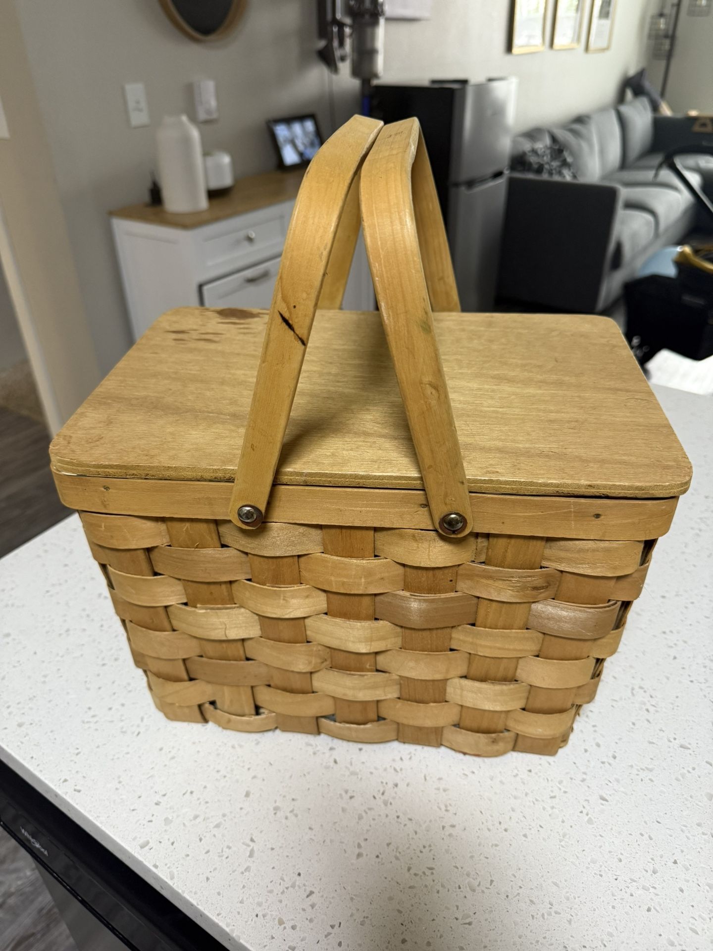 Vintage Picnic Basket