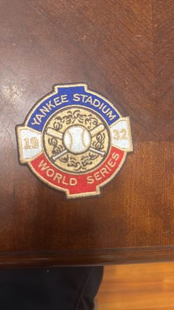 1932 Yankee Stadium World Series Embroidered Patch