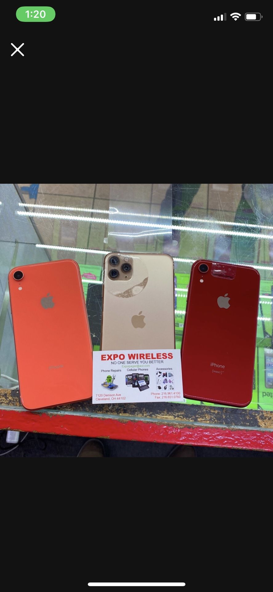 iPhone X ,XR,11,12 Unlocked
