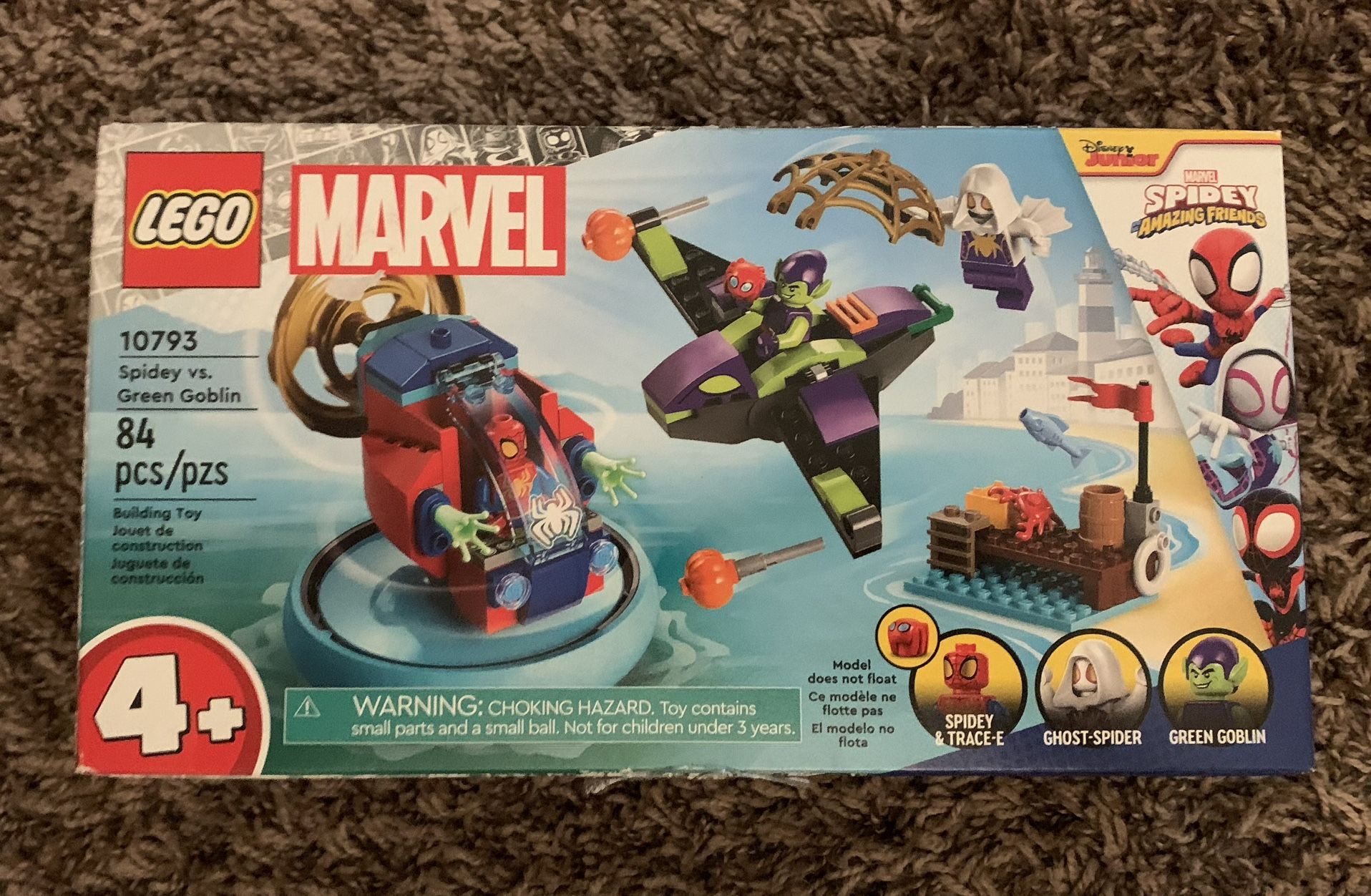 Lego Marvel Disney Spidey Vs Green Goblin Set