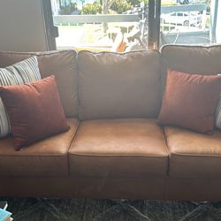 Leather Couch 
