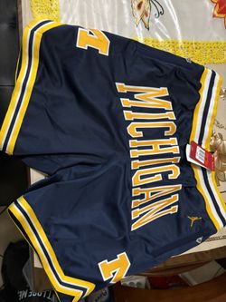 Michigan Wolverine Jordan Shorts 