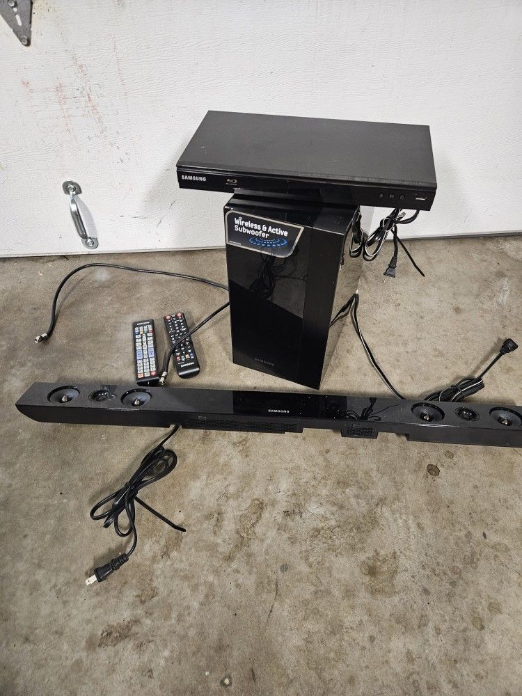 Samsung DVD And Sound Bars