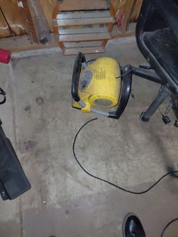 Yellow Industrial Electric Space Heater