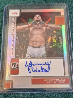 UFC donruss Johnny Walker Auto