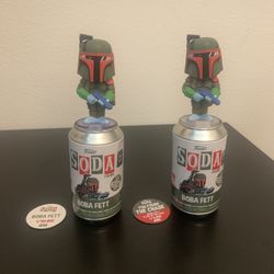 Boba Fett Chase and Common soda Bundle