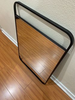 Black Wall Mirror