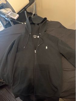 Polo black zip up