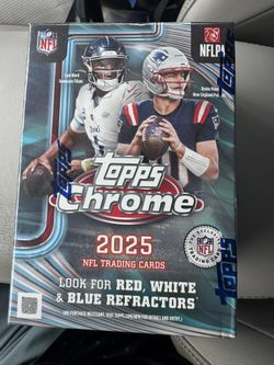 2025 Topps Chrome Football Value/Blaster Box