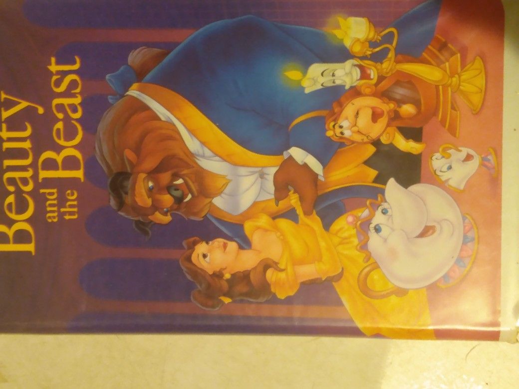 Black Diamond Collection. Beauty And The Beast.. Rare Christmas Lead 1992