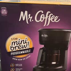 Mr Coffee 5 Cup Coffee Maker 
