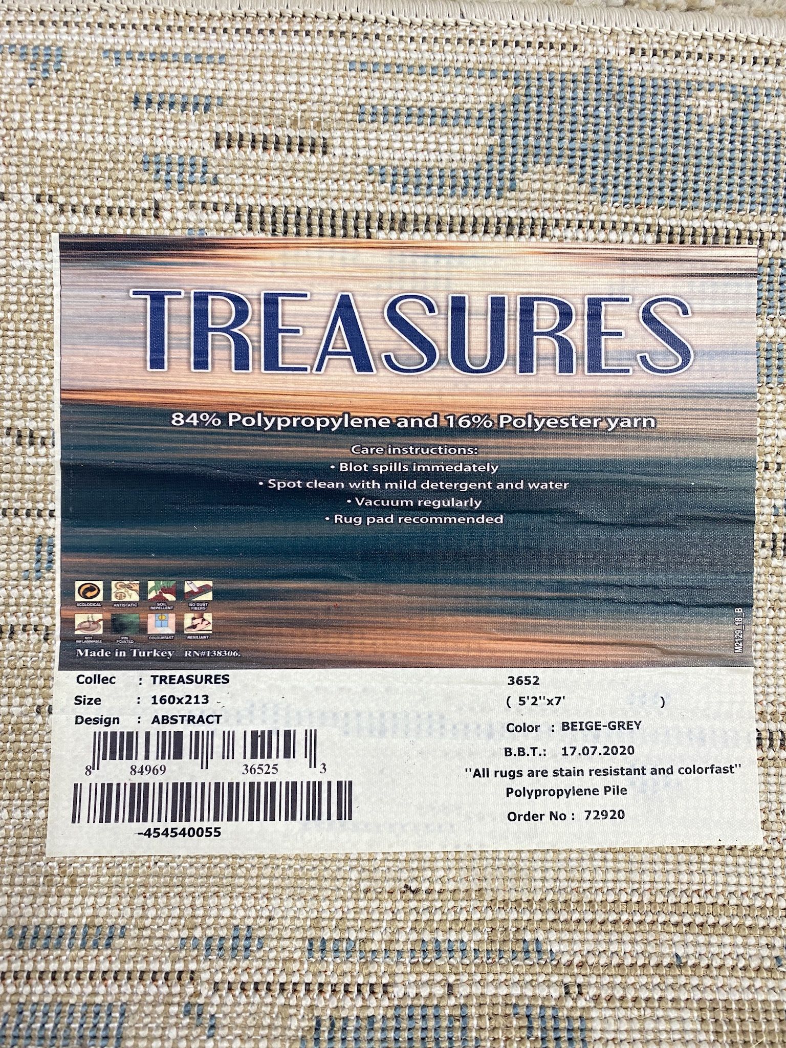 5x7 Rug For $65