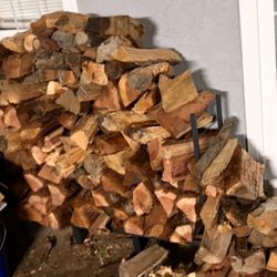 Dry Split Almond Mix Firewood!!Ready To Burn Seasoned Wood!!!