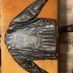 Motorcycle Leather Jacket 