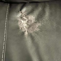 Leather Reclining Sofa 