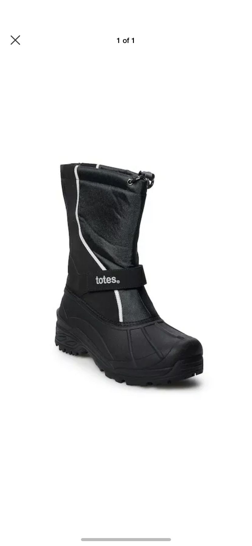 Totes Waterproof Winter Boots Size 12 or 13