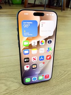 iPhone 17 Pro Max 1TB – Deep Blue – Unlocked + Accessories