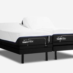 TEMPUR-PEDIC  TEMPUR TEMPUR-PROADAPT MATTRESS  SPLIT KING SIZE  ORIGINALLY $5798 FREE DELIVERY