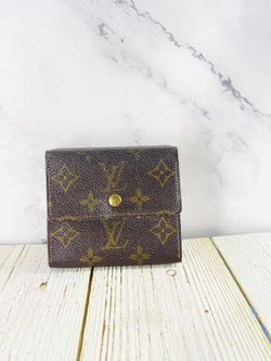 LOUIS VUITTON ELISE SNAP WALLET CARDHOLDER 100% AUTHENTIC WITH CERTIFICATE 